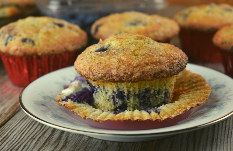 Blueberry Muffins from Scratch