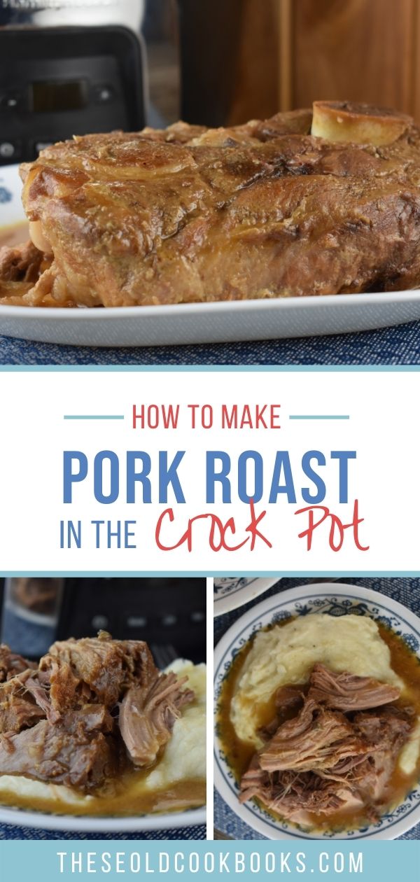 If you're looking for a new favorite crock pot recipe that the whole family will love, try Easy Slow Cooker Pork Roast. With only 4 ingredients, you won't even break a sweat when preparing this tender pork roast.