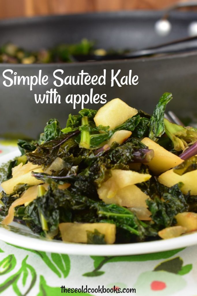 Looking to try kale but aren't sure how to prepare it? Try this deliciously easy Sauteed Kale with Apples.  With only a handful of ingredients, you'll have a new healthy side dish to add to your menu. 