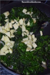 Looking to try kale but aren't sure how to prepare it? Try this deliciously easy Sauteed Kale with Apples.  With only a handful of ingredients, you'll have a new healthy side dish to add to your menu. 