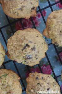 Have a bounty of zucchini? Use it up with a huge batch of Chocolate Chip Zucchini Cookies.  These soft, moist cookies are a hit with kids, and they won't even realize they are eating their veggies!