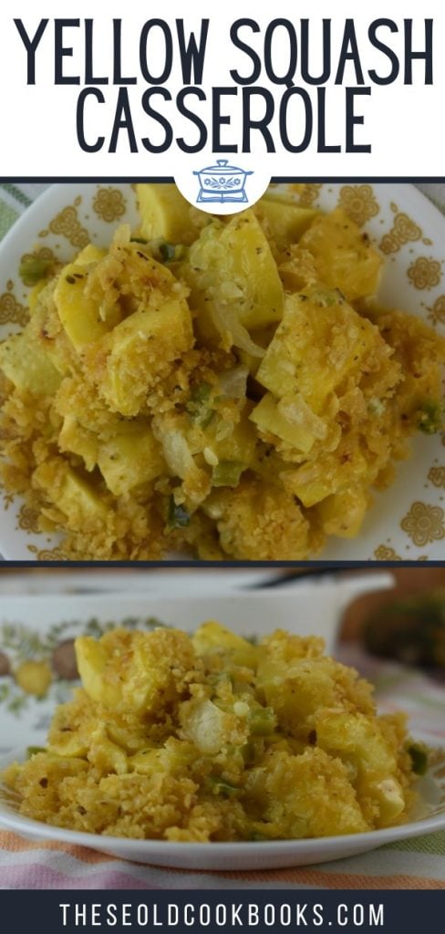 Texas Jalapeno Squash Casserole is a new take on our favorite yellow squash casserole featuring diced jalapeno for a bit of heat and crushed Frito chips for a crunchy topping.  Summer squash casserole (no crackers) is a great summer side dish. 