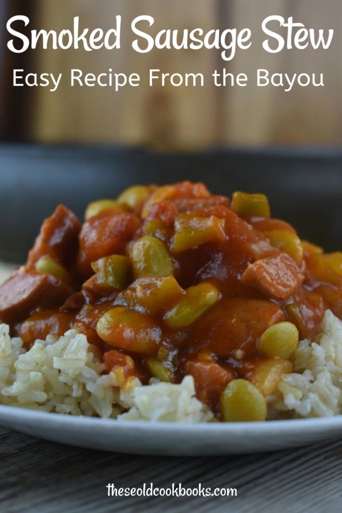 Bring home the flavors of the bayou with Smoked Sausage Stew. This saucy skillet dinner is served over rice and serves a crowd. Go ahead, and add this to your regular menu rotation.