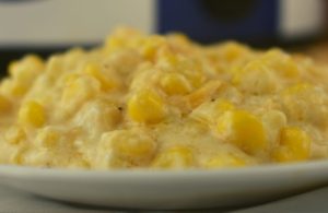 Crock Pot Cheesy Creamed Corn is a dump and go slow cooker recipe that feeds a crowd and has them begging for more. It's cheesy and creamy just as the title implies. 