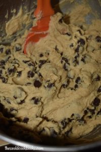 Mom's Chocolate Chip Cookies are perfect. Toll House chocolate chip cookies (without butter) has a special ingredient-- Crisco.