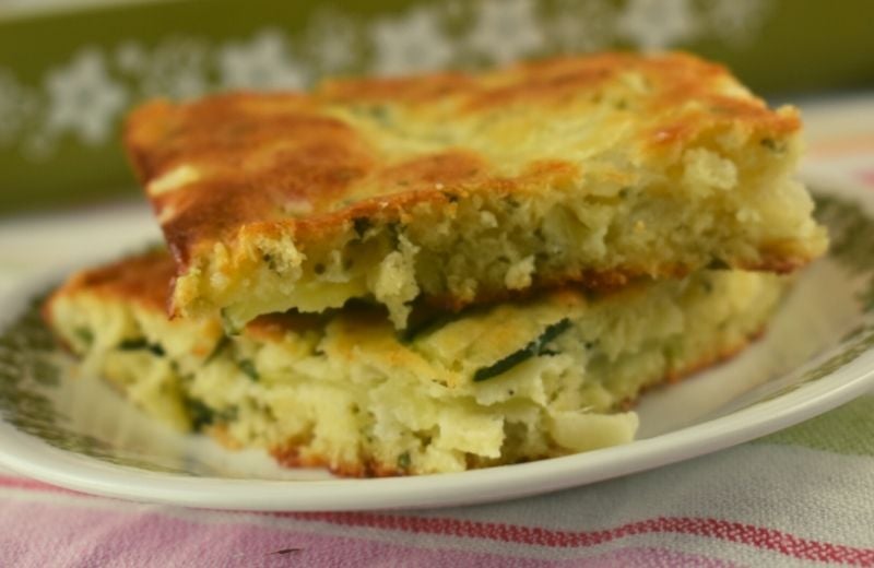 Parmesan Zucchini Squares – Zucchini Casserole with Bisquick and Parmesan Cheese