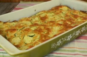 Parmesan Zucchini Squares are a cheesy herb quick bread that can be served as an appetizer or a side dish for any meal.  Using Bisquick baking mix, these come together in a cinch and make enough to serve a crowd. 