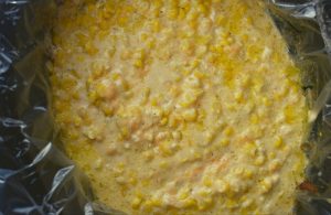 Crock Pot Cheesy Creamed Corn is a dump and go slow cooker side dish. Cream cheese corn feeds a crowd and has them begging for more.