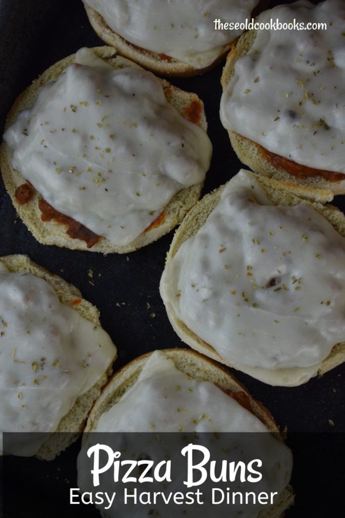 Make and bake these pizza buns or put them in the freezer to pull out and use for a quick weeknight meal later.