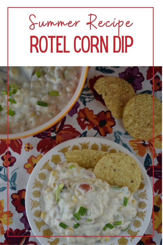 With only six simple ingredients, it's an easy corn dip to prepare and easier to eat.  Serve at your next party or holiday with a bag of tortilla chips.  