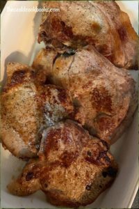 Baked Italian Pork Chops is a fail-proof oven baked pork chop recipe. The pork chops are baked slowly in the oven for a juicy, fork-tender dinner. Say goodbye to dry, tough pork chops with this easy Italian pork chop recipe. 