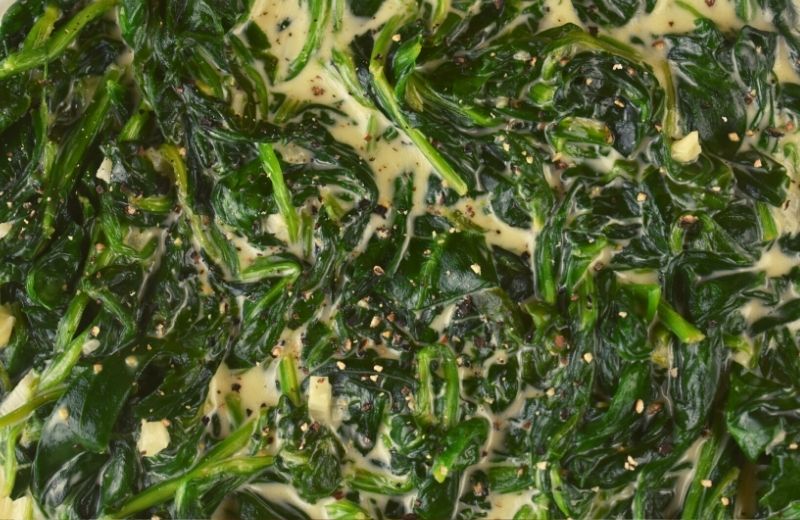 Creamed Spinach with Fresh Spinach – An Old Fashioned Creamed Spinach Recipe