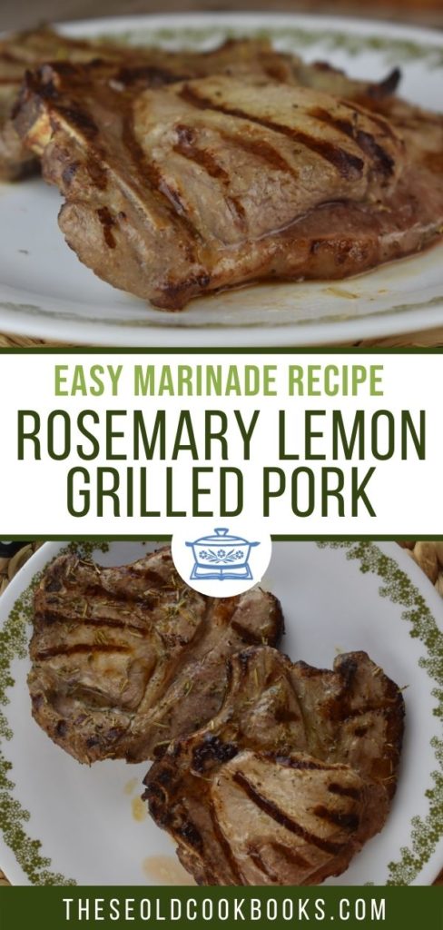 Grilled pork chops are a favorite at our house, and we've figured out the perfect marinade for a flavorful chop. Rosemary Lemon Pork Chop Marinade uses only a handful of ingredients to pack in the flavor.