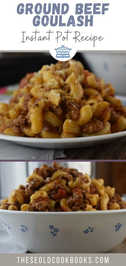 Instant Pot American Goulash (Instant Pot Chop Suey Recipe) updates our classic ground beef goulash into a quick pressure-cooker recipe.  