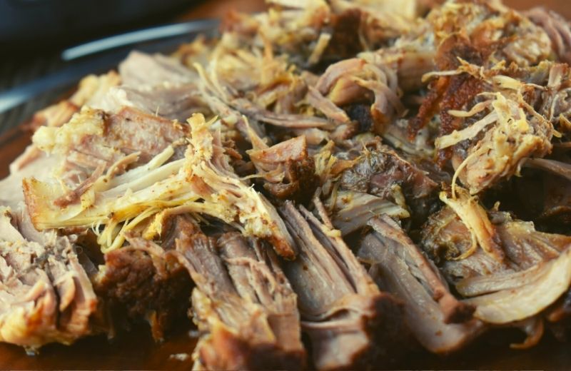 Looking for a slow cooker pulled pork recipe? The first step is to make a pulled pork spice rub to add a punch of flavor, and this recipe is simple as can be with just brown sugar, paprika, chili powder, dry mustard, black pepper and garlic salt. 
