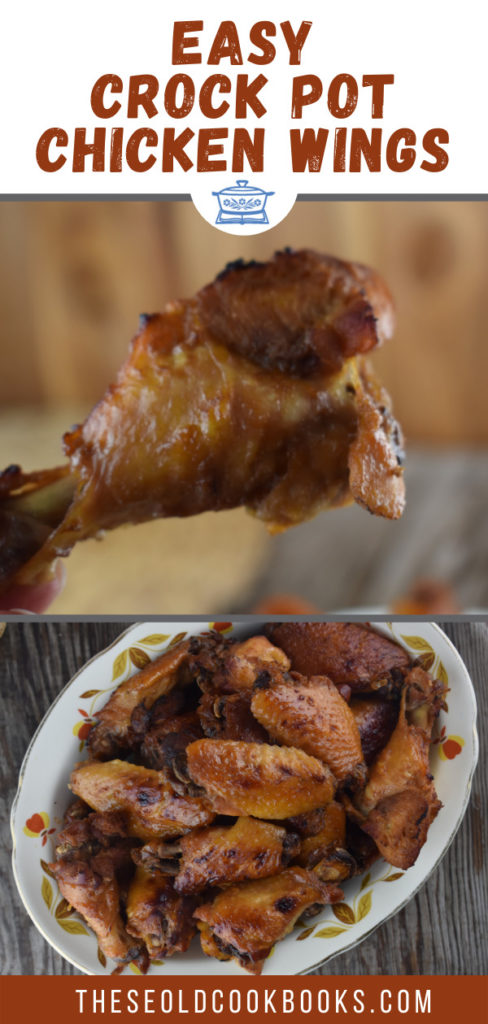 Honey Soy Chicken Wings are an easy slow cooker chicken wing recipe.  Break out the crock pot and whip up a tasty honey soy sauce for these sticky chicken wings.