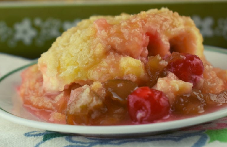 Easy Cherry Rhubarb Crisp Recipe With Step By Step Instructions