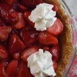 Grandma's Strawberry Pie is an old fashioned strawberry pie recipe using fresh strawberries.  Learn how to make strawberry pie filling from scratch with this easy recipe.