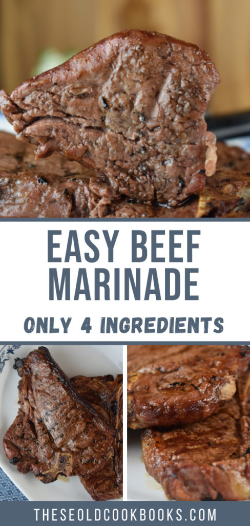 What's the secret to a tender steak? Use a simple marinade for steak to ensure a flavorful, fork-tender cut of meat.  Our beef marinade has four simple ingredients which are probably already in your pantry.