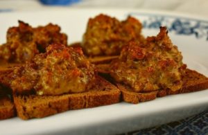 Hanky Pankies - An Old Fashioned Polish Mistake are a tasty appetizer made with ground beef, ground sausage and  Velveeta.  