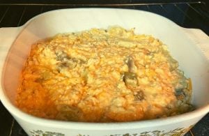 How do you make eggplant taste good? Follow this Southern Eggplant Casserole Recipe.  Adding cheese, cracker crumbs and butter to eggplant makes this Old Fashioned Eggplant Casserole the perfect side dish to any dinner.