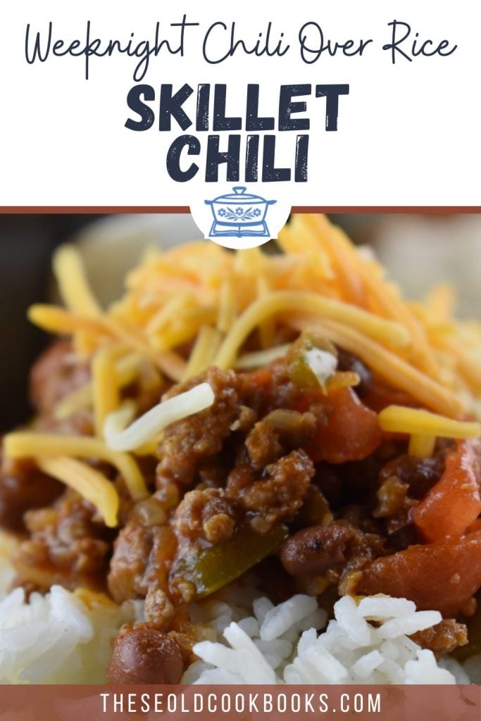 This chili skillet only has a few ingredients but each one packs a punch of flavor. Ground pork sausage is already seasoned with great flavor making it a great skillet ingredient. 