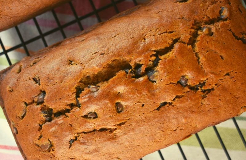 Grandma's Pumpkin Bread is a moist pumpkin bread recipe that can be made plain or you can add nuts, raisins or chocolate chips. This easy to follow recipe gives options for one pumpkin loaf or two depending on whether or not you want to use an entire can of pumpkin.