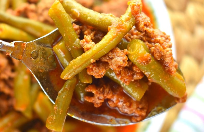 Easy To Follow Green Beans And Ground Beef