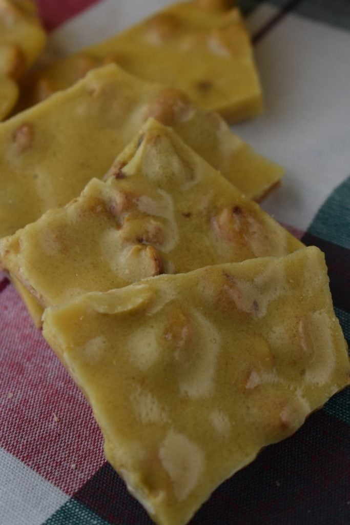 This easy peanut brittle takes less than 10 minutes from start to finish. The trick to this shortcut recipe is using your microwave. 