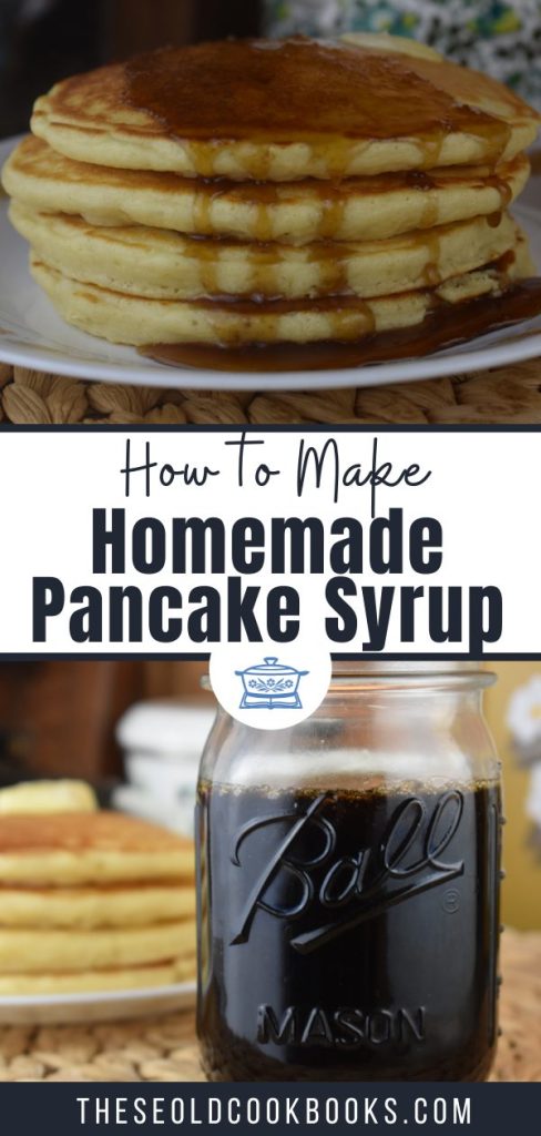 Knowing How to Make Pancake Syrup will come in handy when you've already promised pancakes to the kids but there's no maple syrup to be found in the pantry.  Pancake Syrup from Scratch is simple to make with just brown sugar, white sugar, water and maple extract (optional).