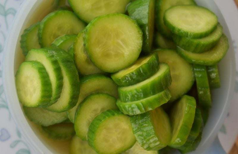 Soy Cucumber Salad – A Cucumber Salad with Soy Sauce and Sesame Oil