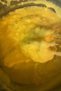 While many recipes call for fried cornmeal mush, this particular Cornmeal Mush Recipe is not fried.  Instead, this old fashioned mush recipe is topped with sugar and milk and eaten with a spoon. 