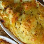 After a recent trip to France where I fell in love with French Gratins, I've discovered how to make a classic French gratin recipe.  These Potatoes au Gratin are simple and follow easy steps to customize to them into a full meal.  A number of ingredients can be added including ham, bacon, goat cheese, egg, the sky is the limit.