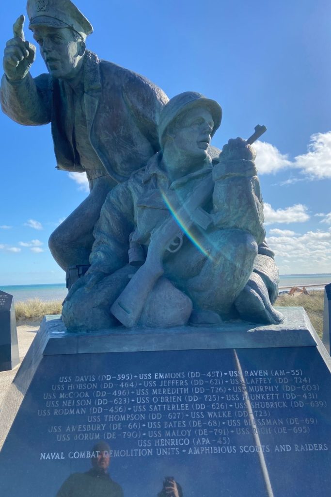 Utah beach is the western-most beach involved in the WWII landings at Normandy. It's definitely worth a visit along with the great monuments in honor of those men who served for us.