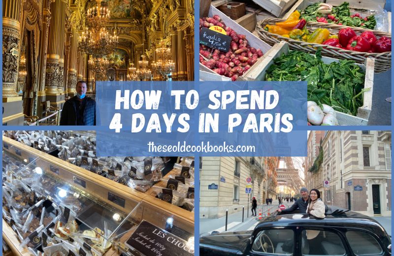 How to spend 4 days in Paris can be a hard decision but be sure to see the sights, outdoor markets, candy shops and take a guided tour.
