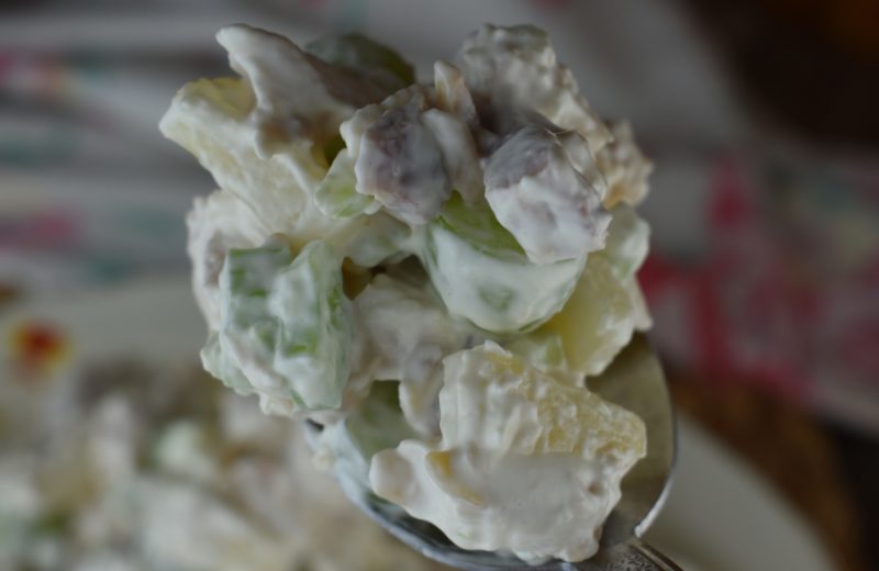 A spoonful of the best chicken salad ever won’t be enough!