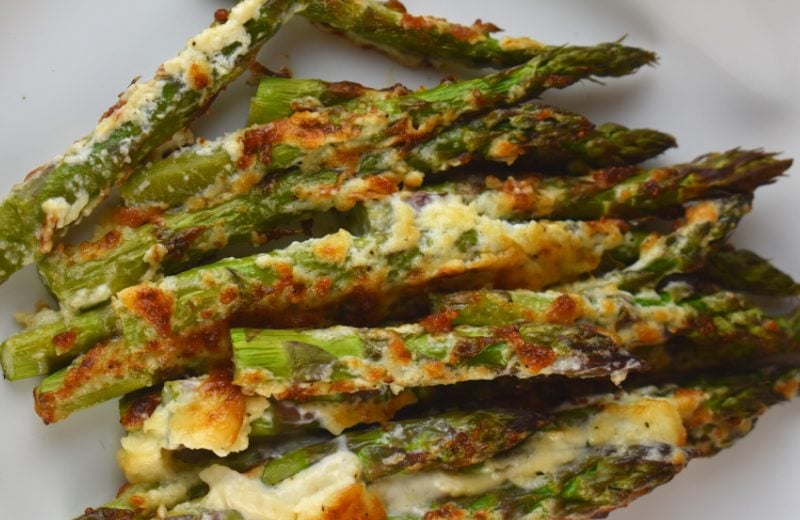 Fast And Easy Air Fryer Parmesan Asparagus