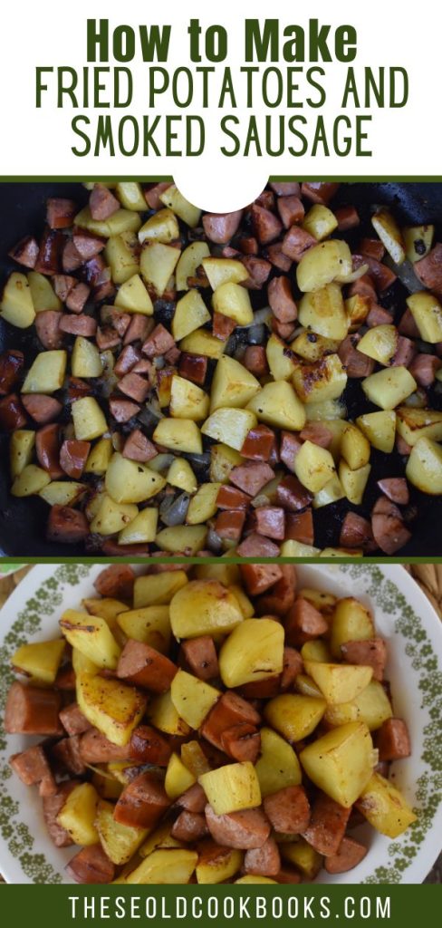 Fried Potatoes and Smoked Sausage is a classic southern dinner with endless options for customizing to the liking of your family. Here are some easy steps for how to make fried potatoes, sausage and onions.