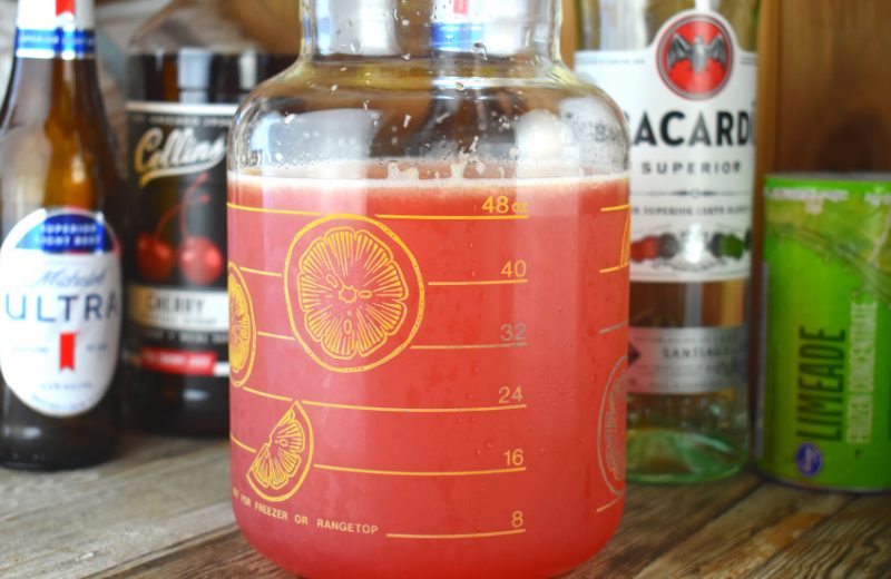 Bacardi Rum Punch Recipe (with Michelob) – How to Mix Bacardi and Beer
