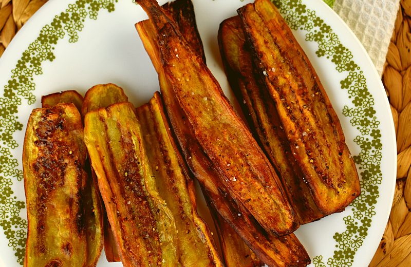 Fried Eggplant Without Egg – How To Fry Eggplant Without Flour