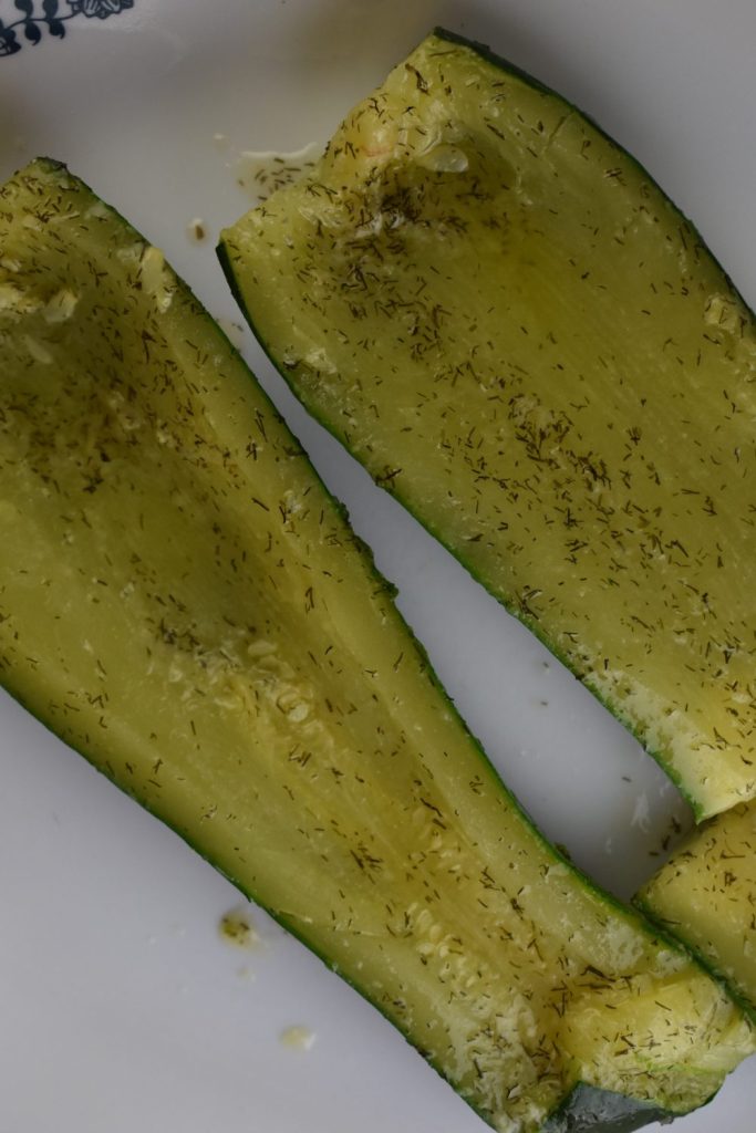 Dilled Zucchini Recipe might be the easiest zucchini recipe you can find.  With just three ingredients, zucchini with butter and dill makes a great accompaniment to any dinner. 