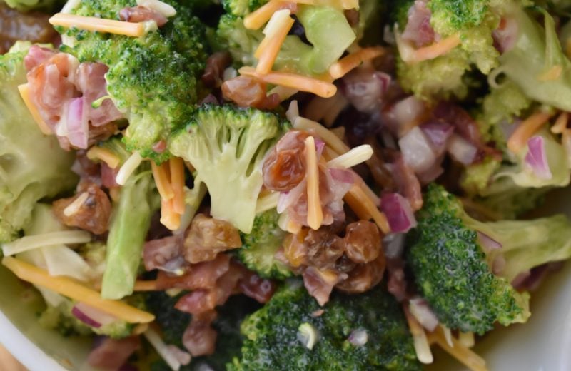 The Best Step By Step Broccoli Salad Recipe