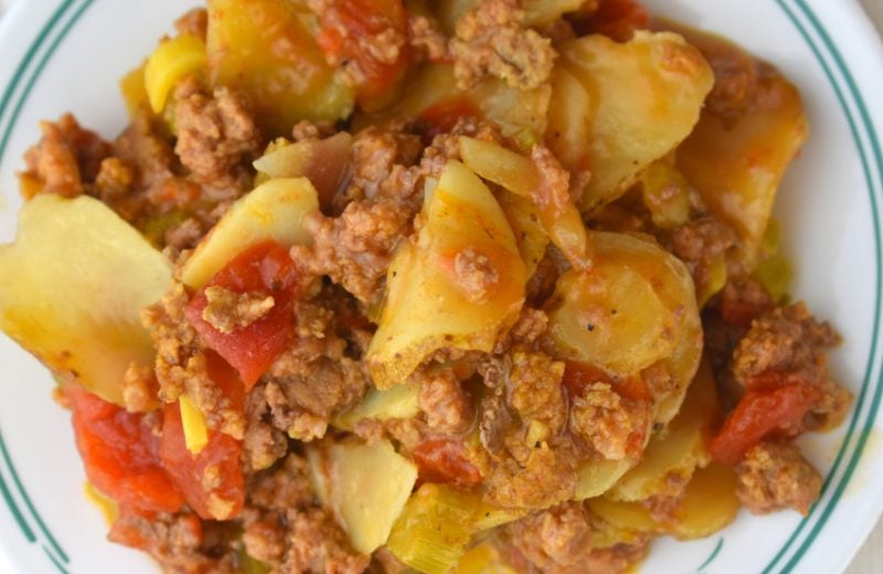 Potato Goulash with Ground Beef – Recipe Using Boxed Scalloped Potatoes and Ground Beef