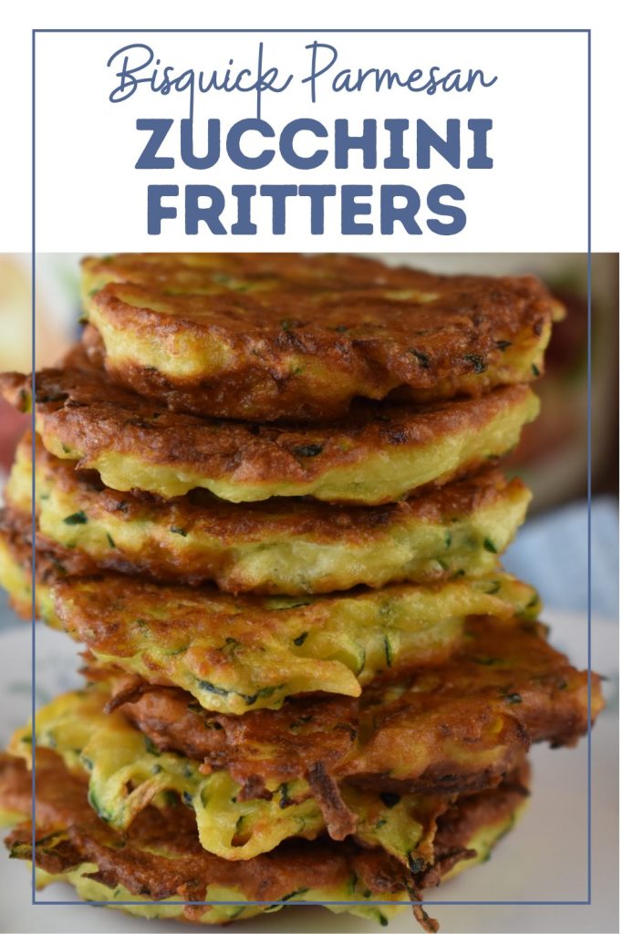 Bisquick Parmesan Zucchini patties are easy to make and a great side dish.