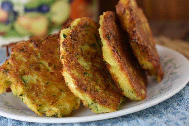 Zucchini Patties with Bisquick Recipe - These Old Cookbooks