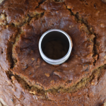 Amish Applesauce Cake is a super moist applesauce cake recipe with raisins and walnuts.  This applesauce cake is the best old fashioned recipe.