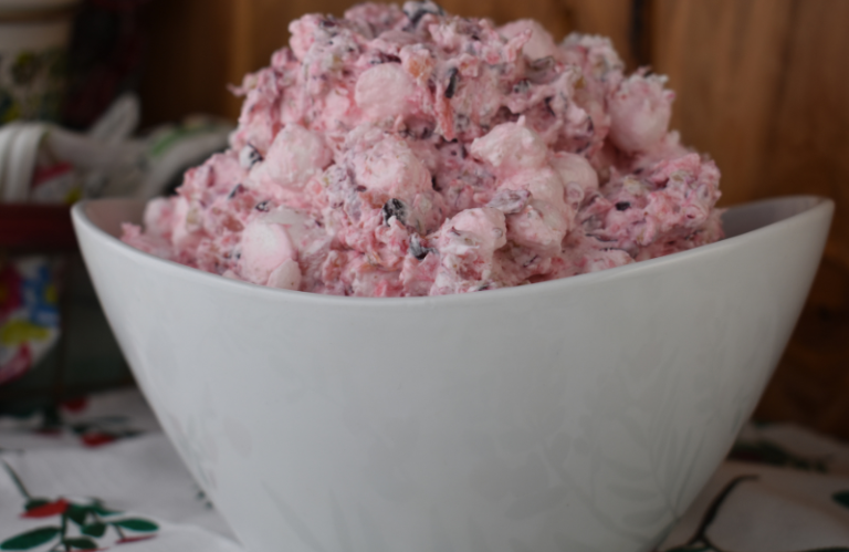 Easiest Cranberry Fluff – Old School Cranberry Salad