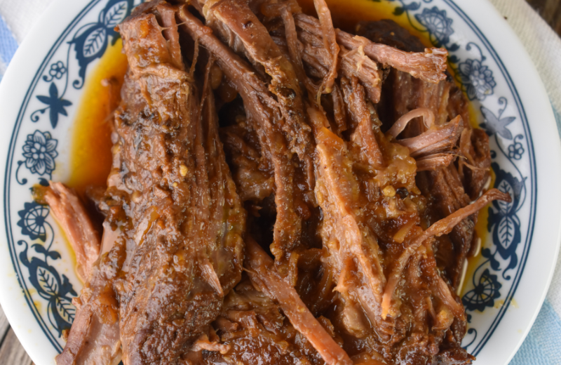Never made BBQ beef brisket before? This recipe will give you step-by-step instructions and easy to follow directions for crock pot beef brisket that's moist and tender.