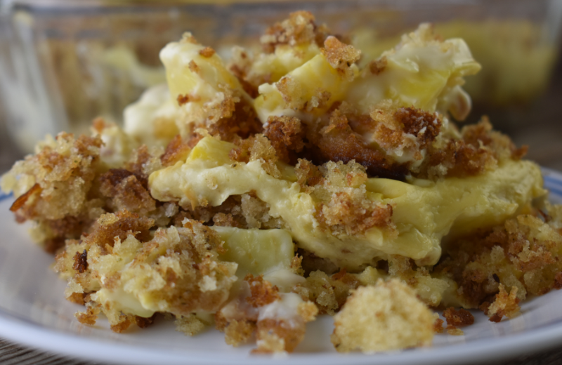 This squash casserole made with stuffing mix is a perfect side dish but is hardy enough to be your complete meal.