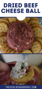 Chipped Beef Cheese Ball Recipe - These Old Cookbooks